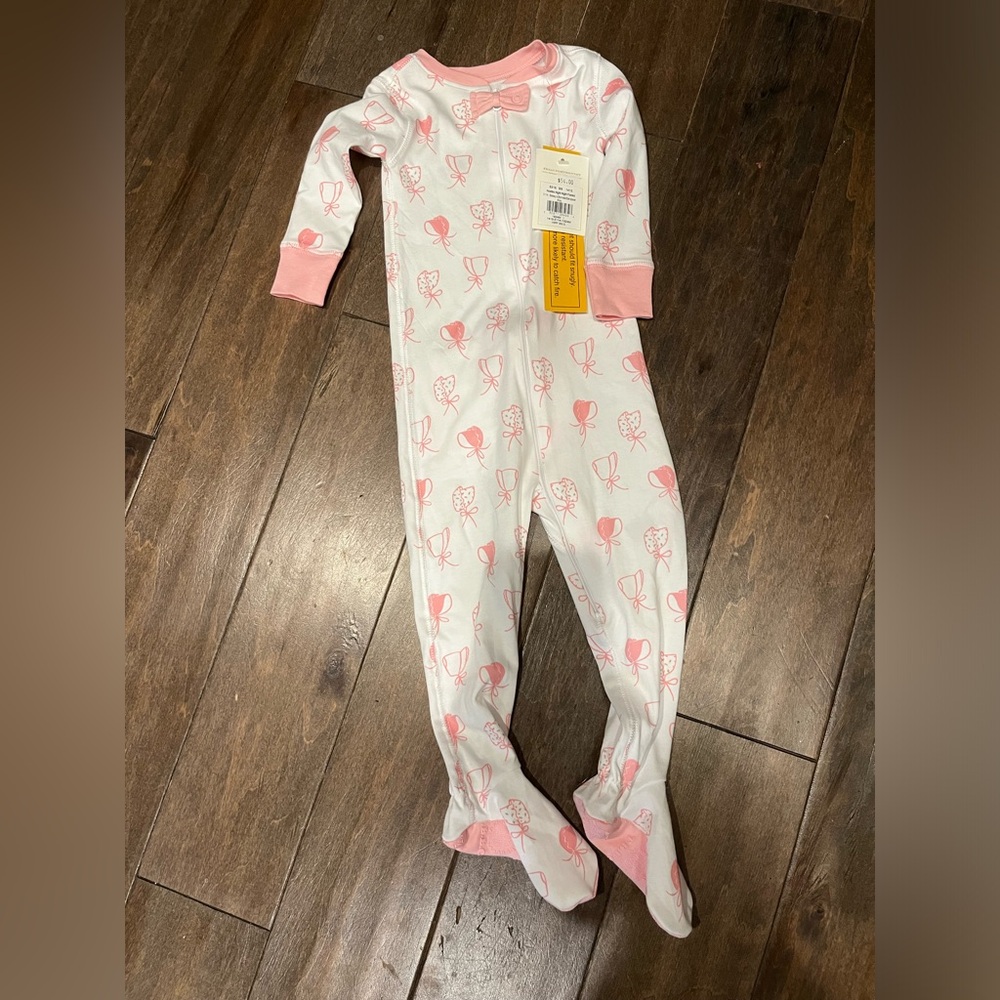 The Beaufort Bonnet Company footed pajamas